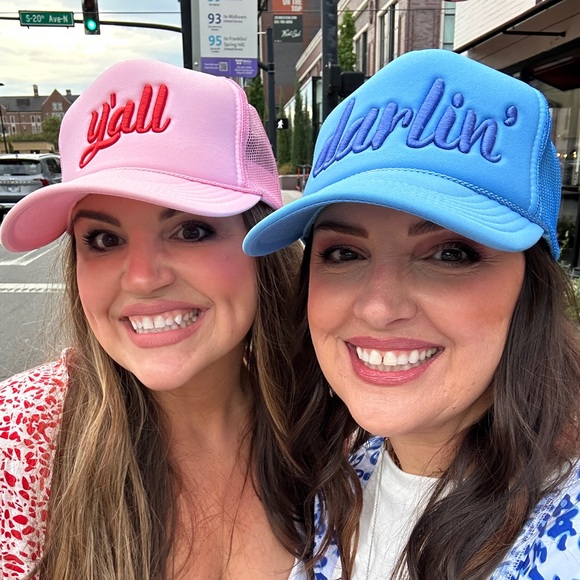 "POSH" Mesh Back Trucker Ball Cap Hat, Reseller Collection - Picture 3 of 4